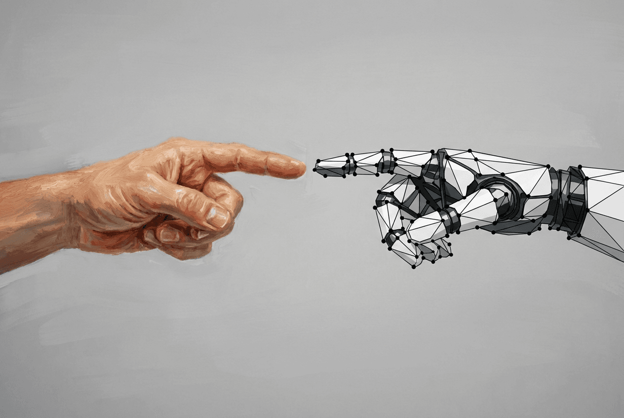 Illustration for Embracing AI-First Design