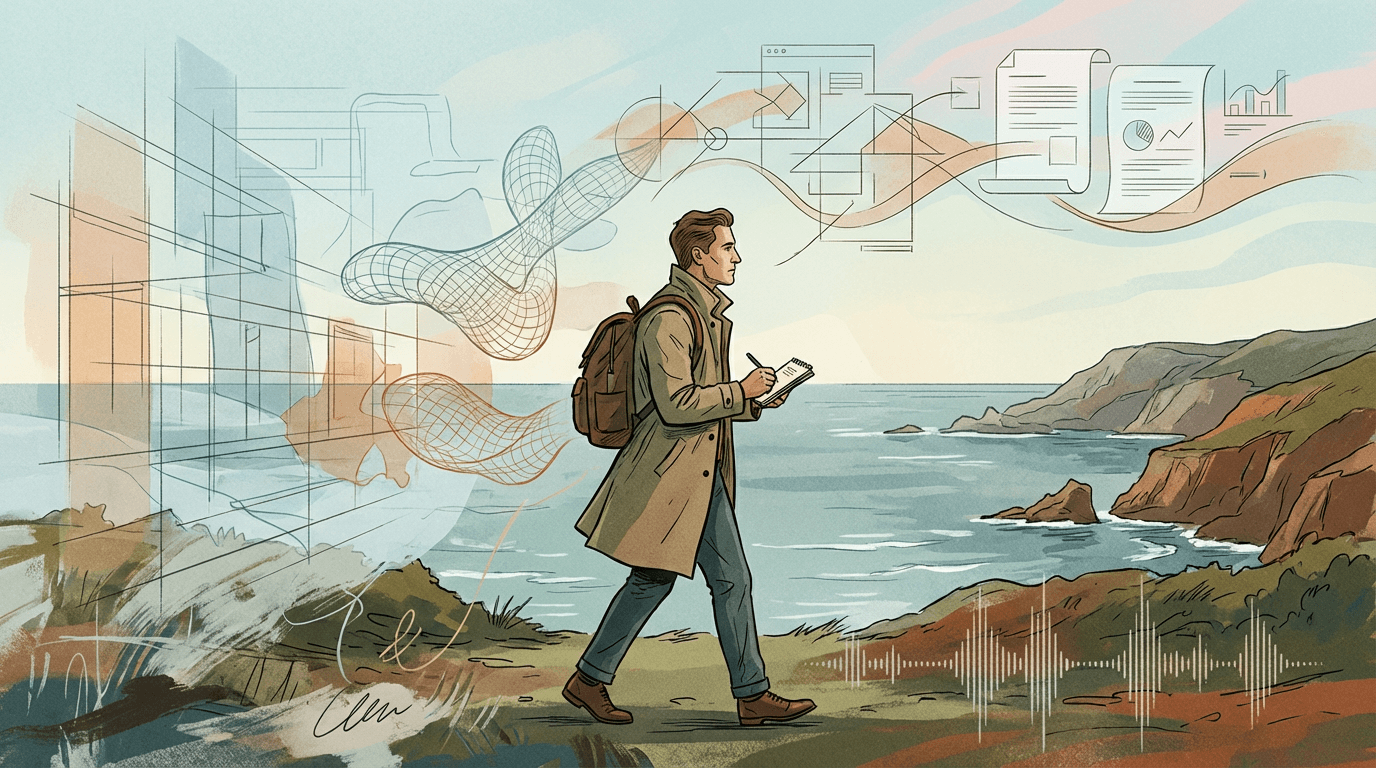 Illustration for How I AI (v1)